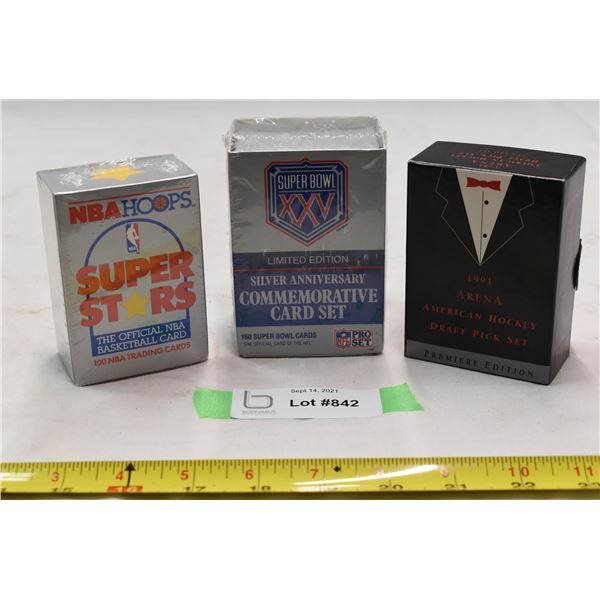 NBA Superstars + premade sets - new old stock