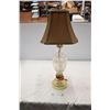 Image 1 : Cut Glass Lamp with shade (working)