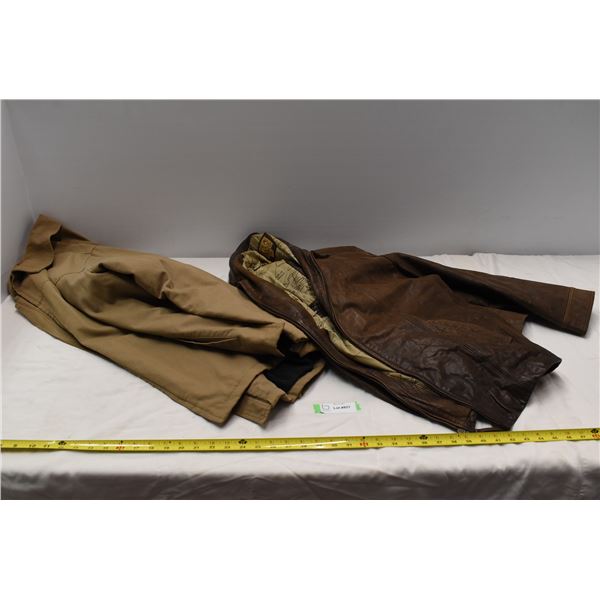 XXL Jackets (2) - Denim + Leather