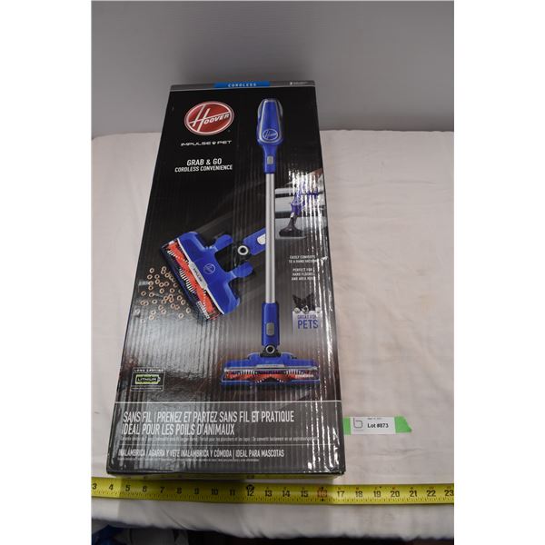 Hoover vacuum - open box, says "like new"