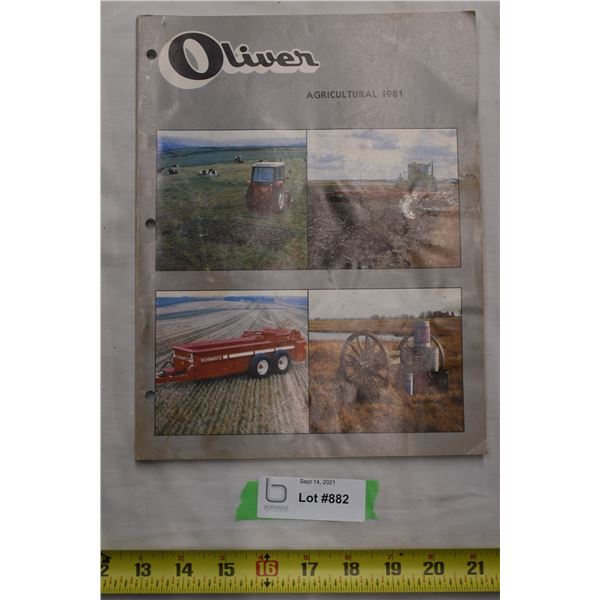 Oliver 1981 tractor magazine