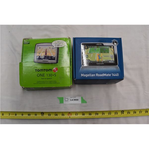 pair of GPS units