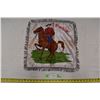 Image 1 : Small Mountie Pillow Case made in Montreal - 17" square
