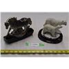 Image 1 : Two ornaments, horse + polar bears