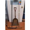 Image 1 : Snow Shovel with Broom + rake