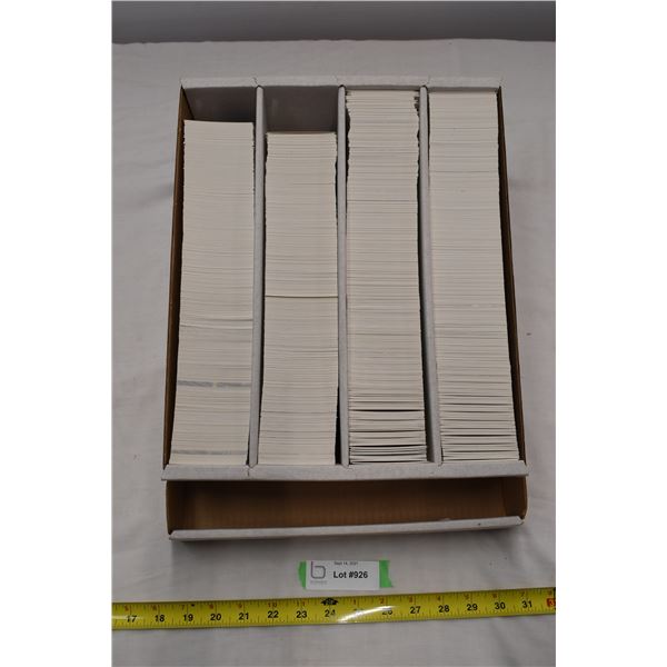 3200 Count Box of Cards - ALL NBA - upper deck 92-93
