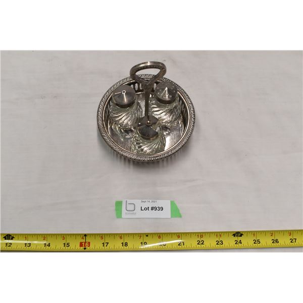 Salt Pepper Sugar tray