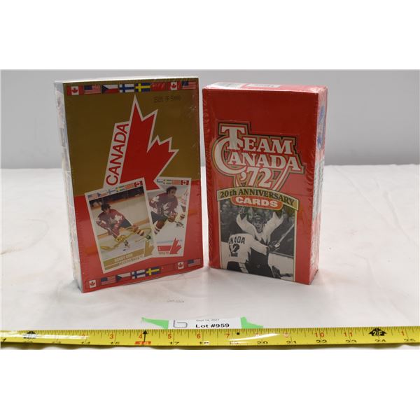1972 Canada Cup + 1976 Hockey Cards (chance of bobby orr autograph)
