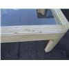 Image 4 : plastic glass top tables - 35x35x17 (25x25x20)