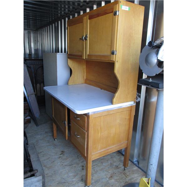 vintage kitchen cupboard (5 door) (40x25x65)