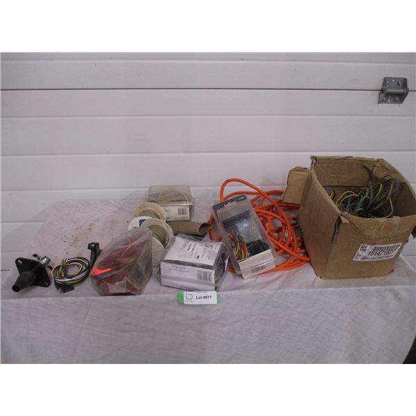 extension cord trailer wiring, etc