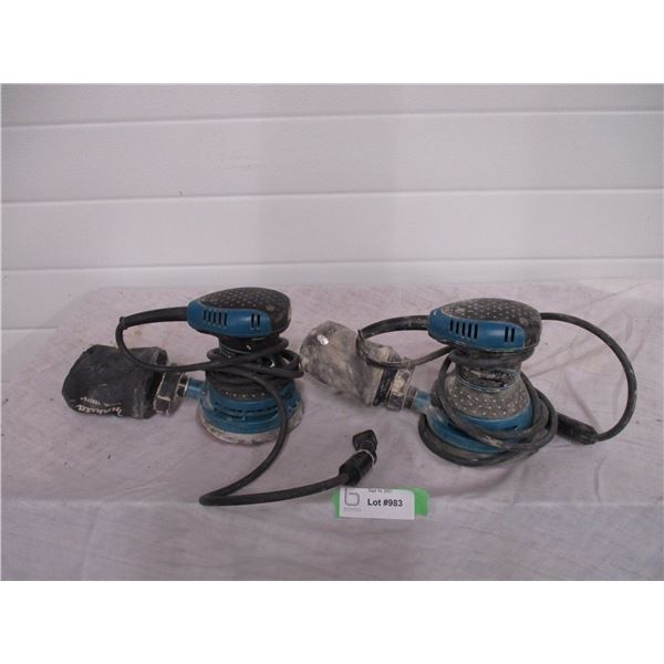 makita 5" palm sander (working)