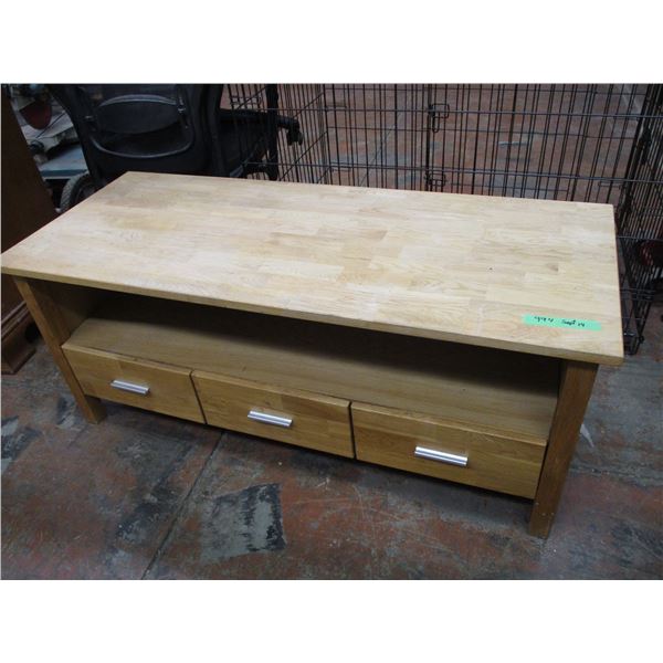 3 drawer wooden storage cabinet 48x19Wx20T