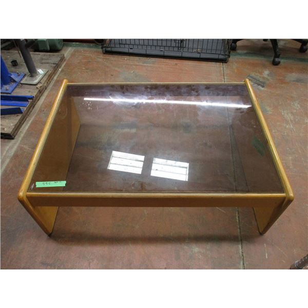 glass top table 40x28x13