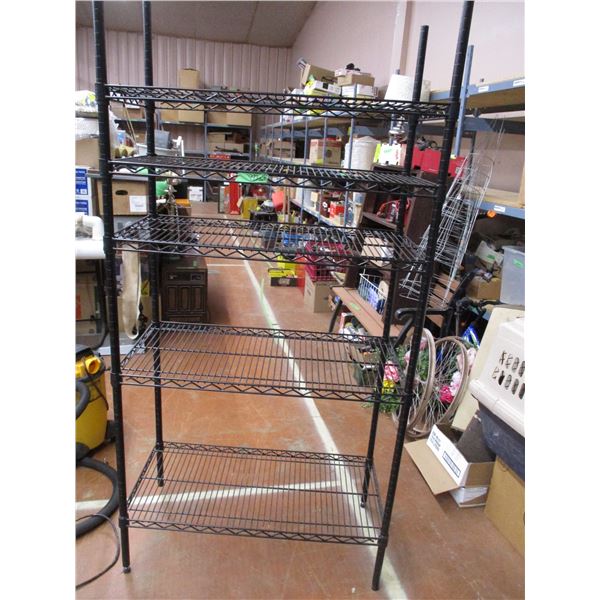 5 tier metal shelf 36x18x72