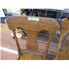 Image 4 : 3 wooden chairs (2 have been repaired)