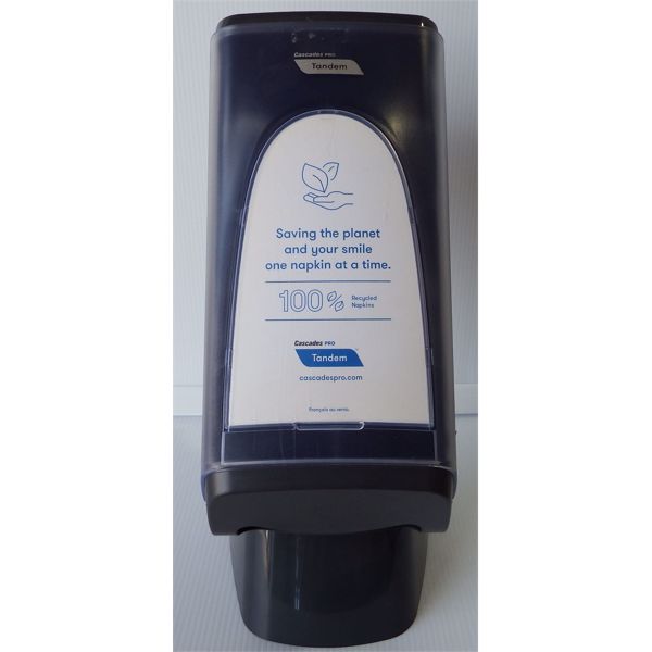 Tandem Brand Used Upright Countertop Napkin Dispenser
