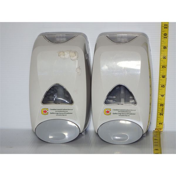 Used - Lot of 2 Used Hand Sanitizer Dispensers Wall Mount