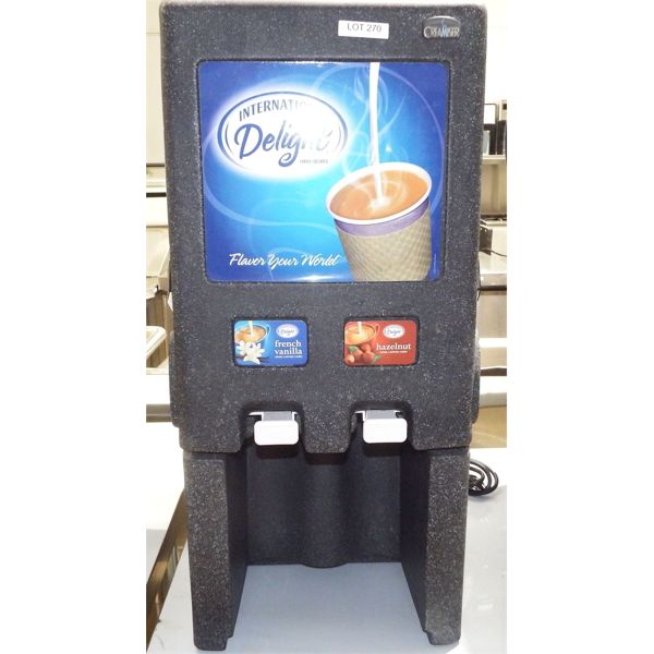 Used - CreaMiser 210 International Delight Bulk Creaming Dispenser 110-120V, 60Hz, 15A or 20A