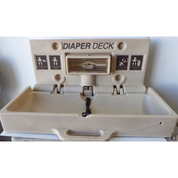 Used Diaper Deck Baby Changing Station
