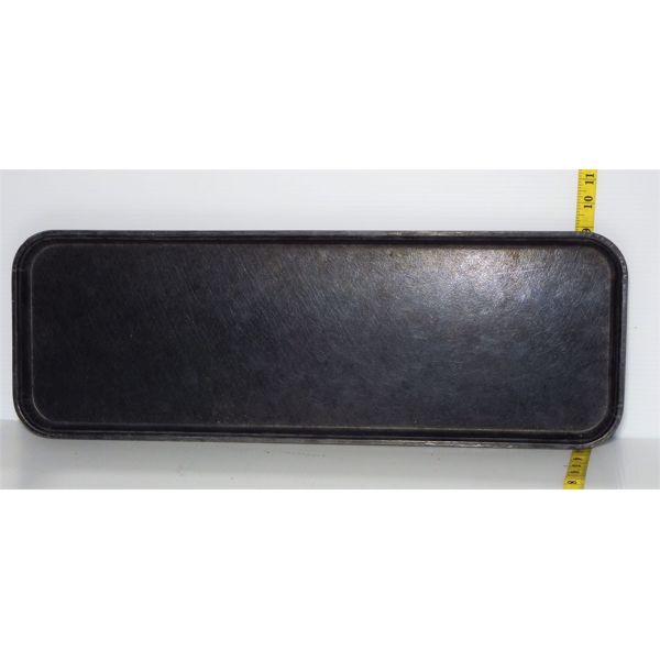 Lot of 14 Used Carlisle Fiberglass Market Trays 9" x 25 1/2"