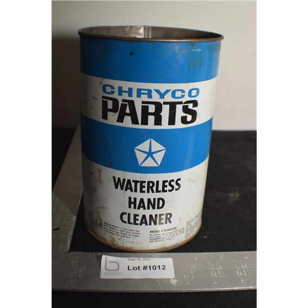 CHRYCO OIL TIN