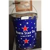 Image 1 : ANTIQUE NORTH STAR  OIL PAIL / SWEET CONDITION