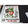 Image 1 : HEAVY PORCELAIN RAT FINK GASOLINE SIGN
