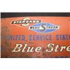 Image 2 : ANTIQUE SNAP-ON BLUE STREAK SIGN