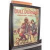 Image 1 : 24.5 BY 19.5 FRAMED BULL DURHAM TOBACCO POSTER / BLACK AMERICANA