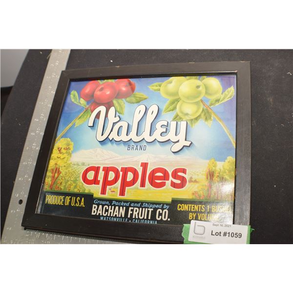 FRAMED BACHAN FRUIT    PICTURE