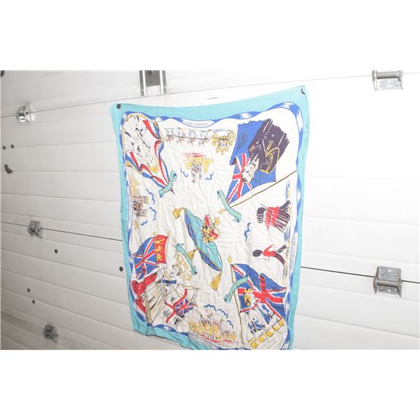 1953 ANTIQUE CORONATION CLOTH