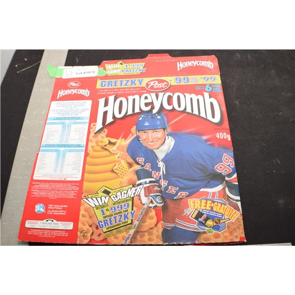 GRETZKY CEREAL BOX NHL HOCKEY