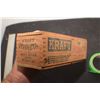 Image 2 : ANTIQUE WOODEN KRAFT CHEESE BOX