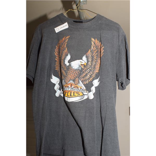 HARLEY DAVIDSON MOTORCYLE  VINTAGE LARGE T SHIRT X  LARGE