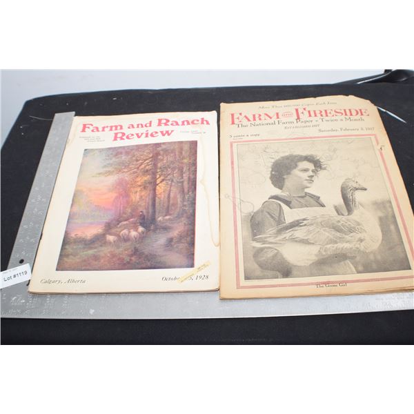 1917 & 1928 CANADIAN FARM MAGAZINES