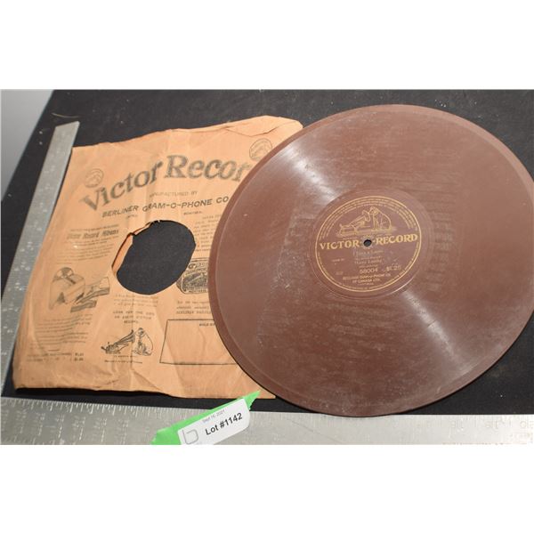 1908 BROWN 1 SIDED CANADIAN RECORD