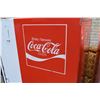 Image 6 : Coca - Cola Stand Up Bottle Fridge dispenser (works, with key) - very heavy