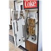 Image 10 : Coke Vending Machine (works, with key) - very heavy