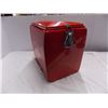 Image 2 : Vintage Coca Cola Cooler with Metal tray + tin lining inside - 17"x13"x17"