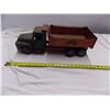Image 1 : Vintage Tin Buddy L Dump Truck - all original - 22" long