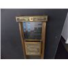 Image 2 : Vintage Post Office Mail Chute - Brass with Glass Front - 62"x8"x3"