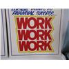 Image 5 : 2X The Money - vintage cardboard advertising signs - 22x32