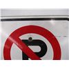 Image 2 : No parking sign metal (12x12)