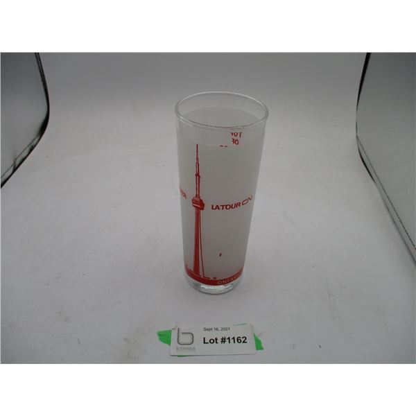 CN Tower drinking glass