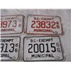 Image 3 : 1965,66,68,72 BC License Plates (4)