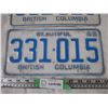 Image 3 : 1966 pair of BC License plates (2)