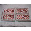 Image 1 : 2X The Money - 2 pairs of 1967 BC License plates (4)