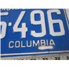 Image 4 : 2X The Money - 2 pairs of 1969 BC License plates (4)