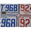 Image 4 : 2X The Money - 2 pairs of BC License plates 1972 + one with 1972 stickers